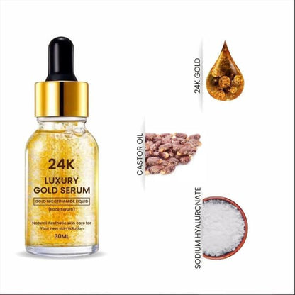 24K Gold Serum - 30ml ( Buy 1 Get 1 Free )