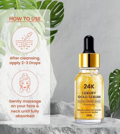 24K Gold Serum - 30ml ( Buy 1 Get 1 Free )