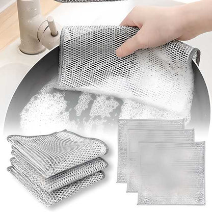 Multipurpose Wire Dishwashing Rags (Pack of 5/10)