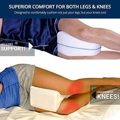 Memory Foam Cotton Orthopaedic Knee Pillow