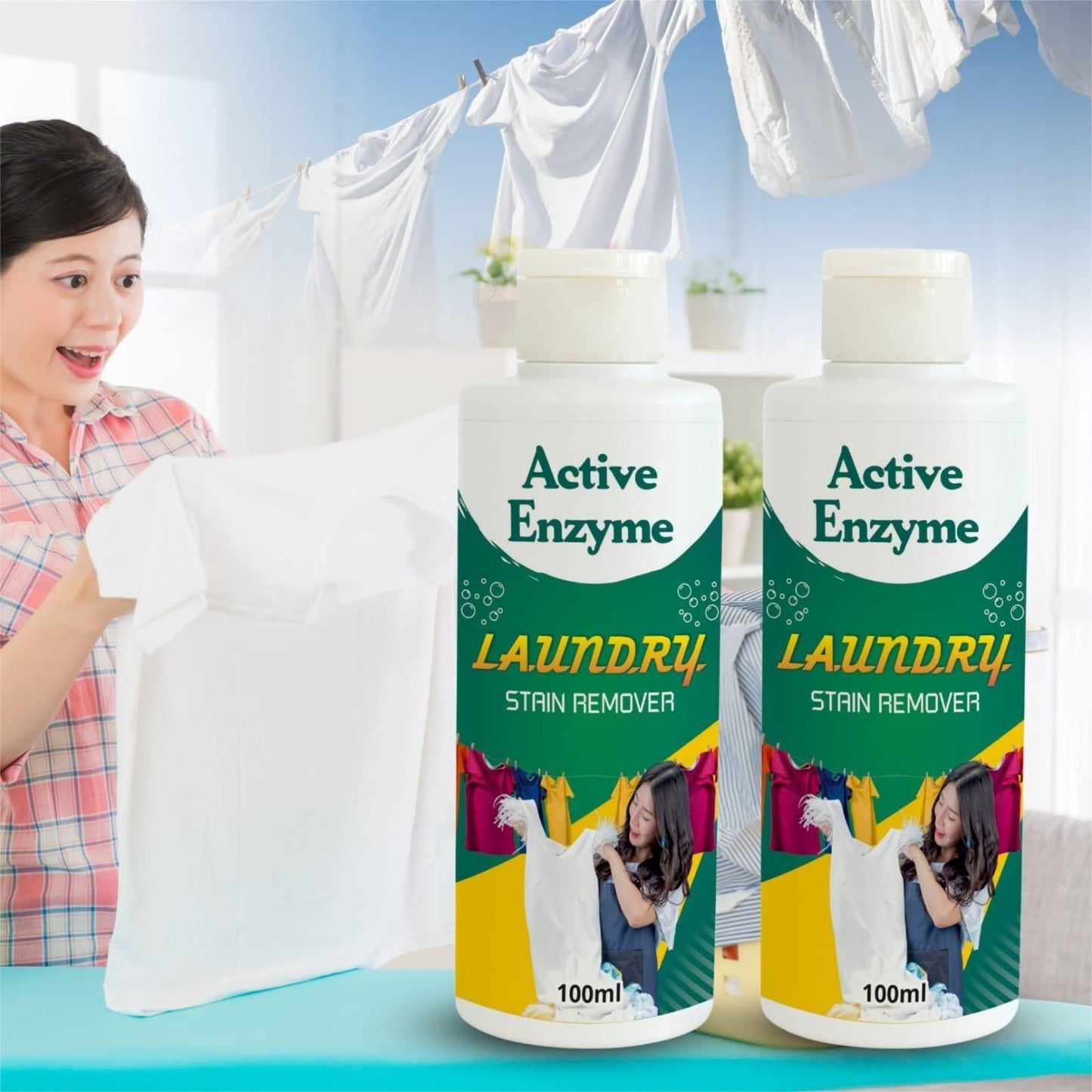 Laundry Rust Stain Remover  ( BUY 1 GET 1 FREE )