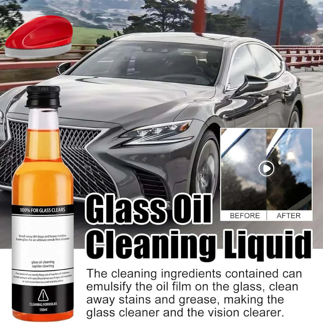 Crystal Clear Glass Cleaning Agent 100ml ( BUY 1 GET 1 FREE )