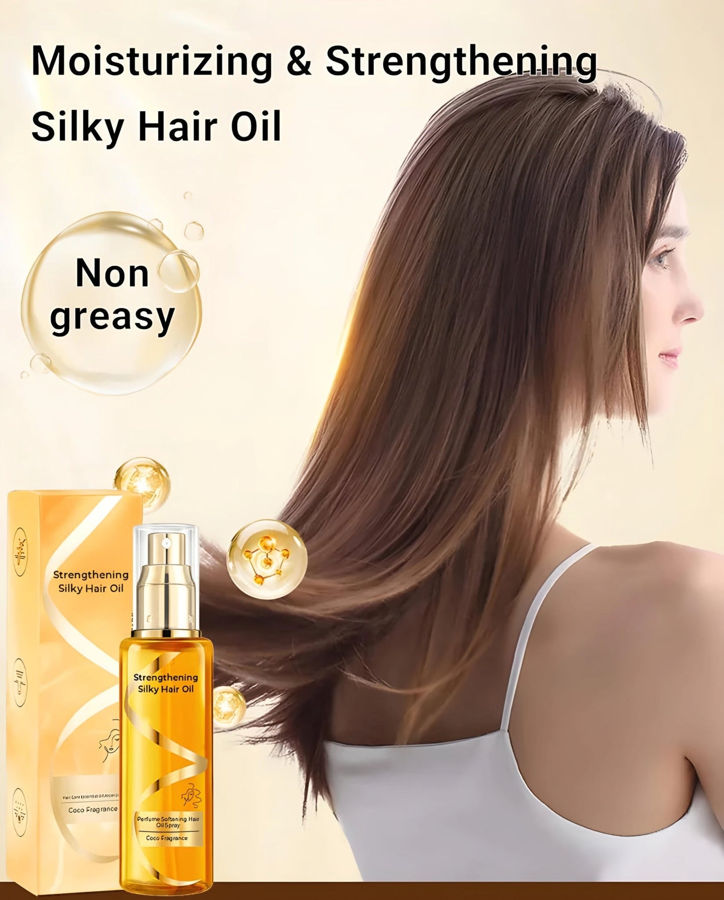 Straightening Hair Oil Perfume Spray ( BUY 1 GET 1 FREE )