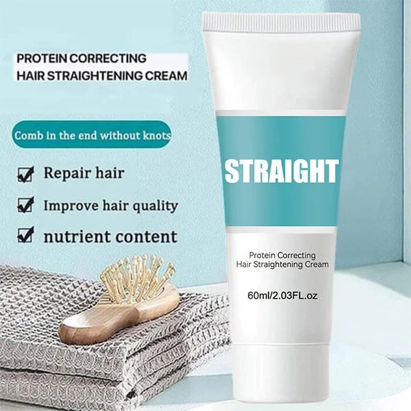 Silk & Gloss Protein Hair Straightening Cream ( Buy 1 Get 1 Free 🔥)