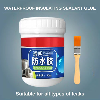 Transparent Waterproof Glue 300gm ( Brush Free )