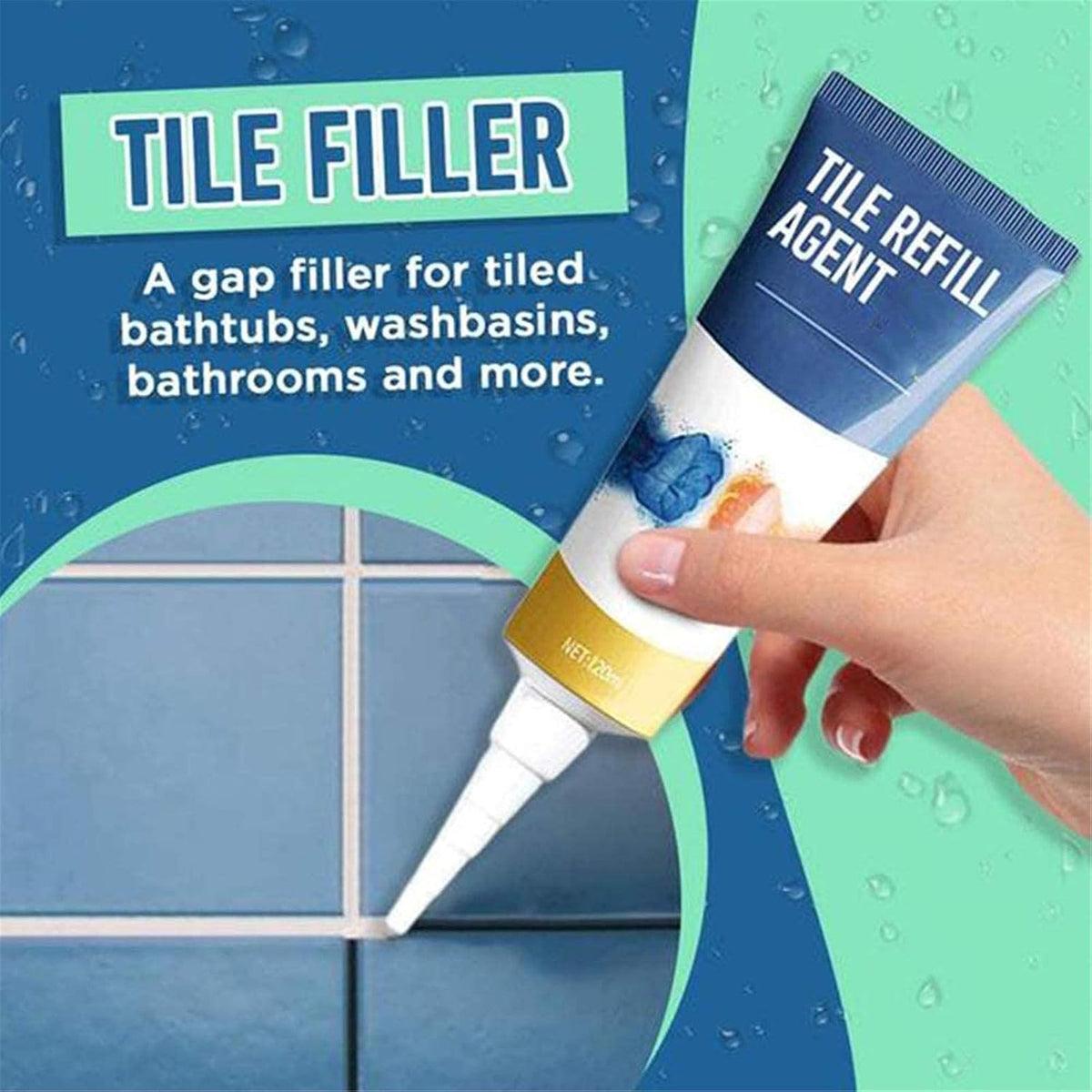 Waterproof Gap Filler Kit for Walls and Tiles - (Make your Tiles Brand New🔥🔥)