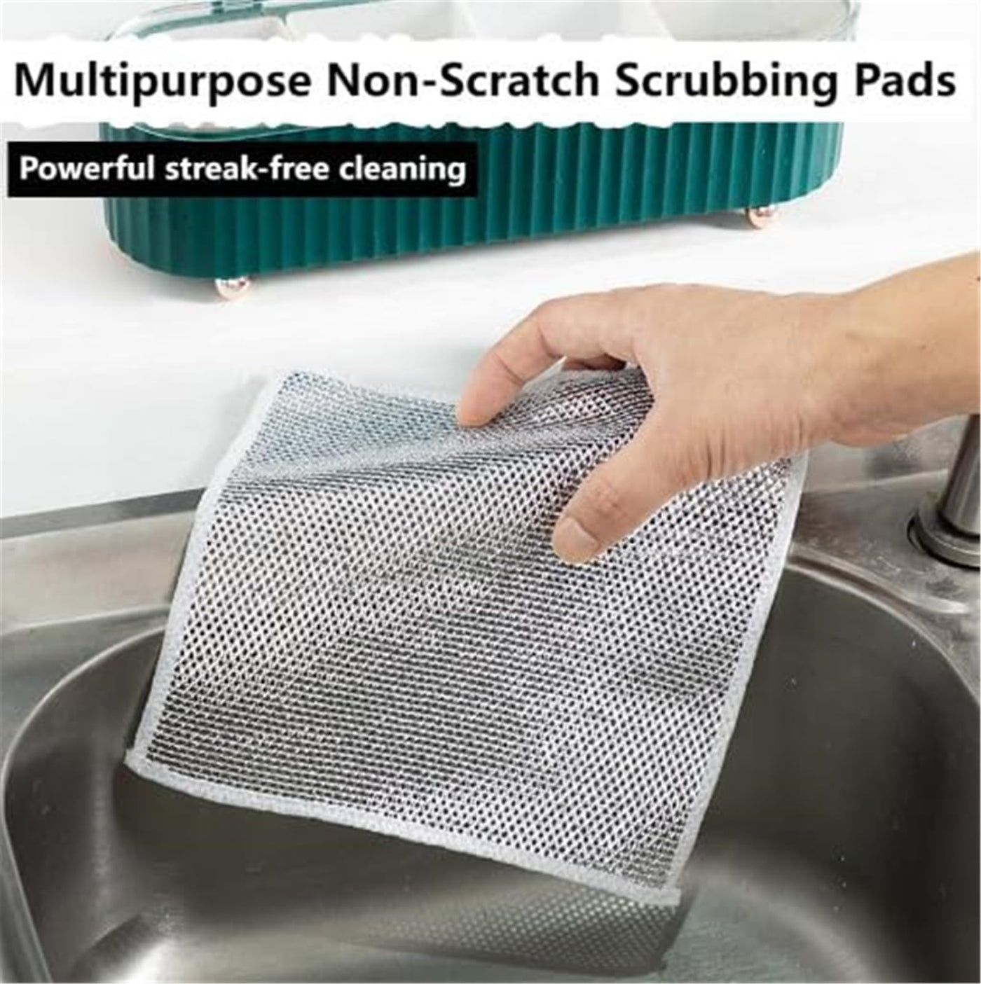 Multipurpose Wire Dishwashing Rags (Pack of 5/10)