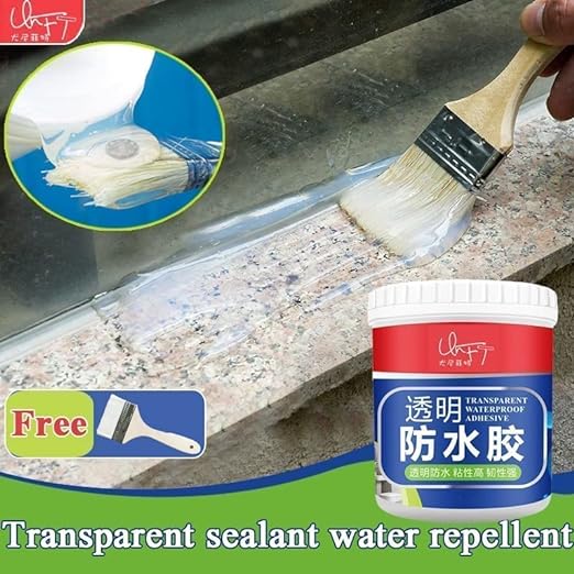 Transparent Waterproof Glue 300gm ( Brush Free )